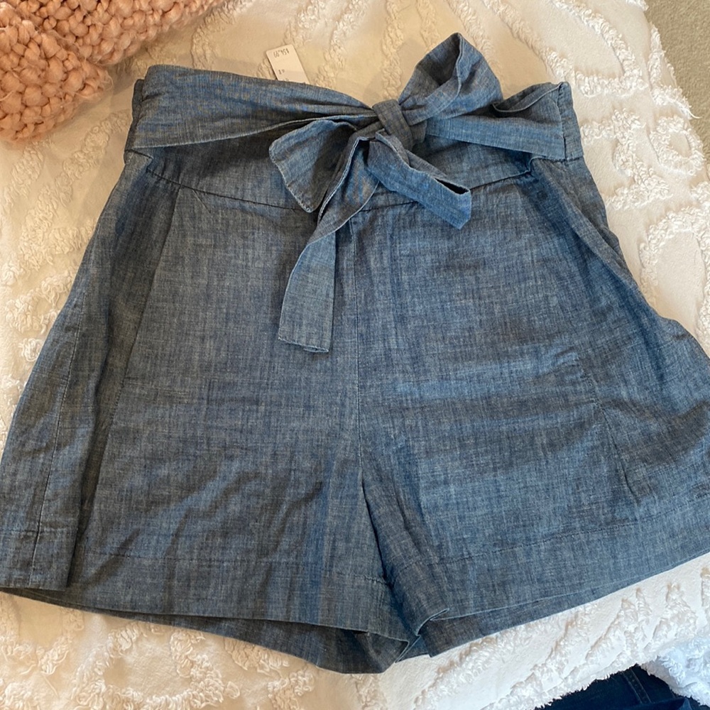 NWT j. Crew paper bag shorts